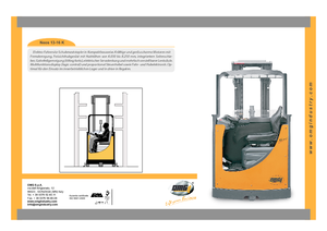 Chariots élévateurs pousseurs électriques OMG Neos 13 K ac