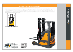 Chariots élévateurs pousseurs électriques OMG Neos 13 K ac