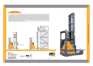 Chariots élévateurs pousseurs électriques OMG Neos II 16 AC