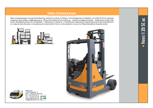 Chariots élévateurs pousseurs électriques OMG Neos II 20 SE ac