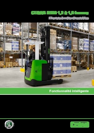 Chariots élévateurs pousseurs électriques Cesab R 112