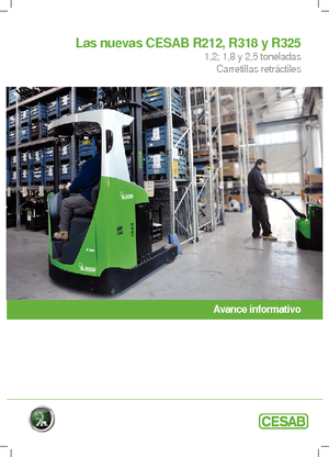 Chariots élévateurs pousseurs électriques Cesab R 212