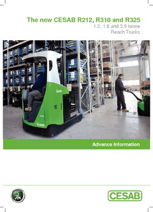Chariots élévateurs pousseurs électriques Cesab R 318