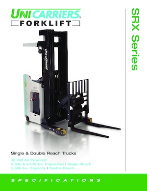 Chariots élévateurs pousseurs électriques UniCarriers SRX45N