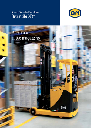 Chariots élévateurs pousseurs électriques OM XR 14 ac