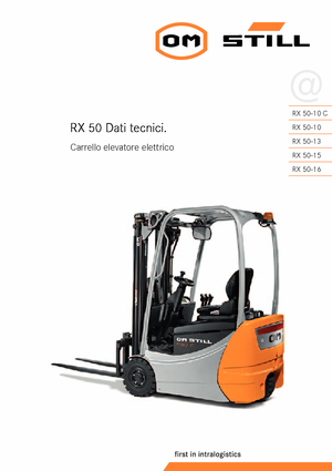 Chariots élevateurs frontaux  electriques Still RX 50-13