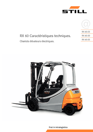 Chariots élevateurs frontaux  electriques Still RX 60-30L