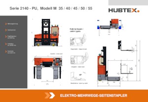 Chargeurs latéraux électriques Hubtex M 35