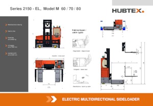 Chargeurs latéraux électriques Hubtex M 60