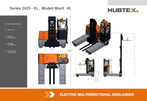 Chargeurs latéraux électriques Hubtex MaxX 45 EL