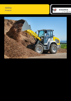 Chargeuses électriques sur pneus Kramer 5055 e