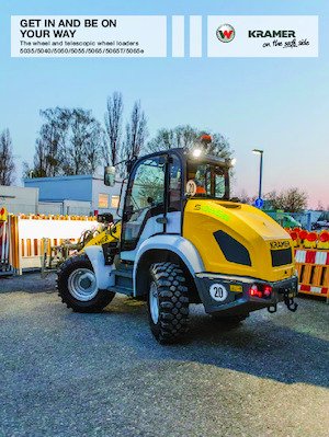 Chargeuses électriques sur pneus Kramer 5065eL
