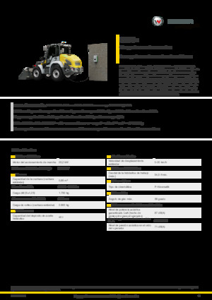 Chargeuses électriques sur pneus Kramer 5065e