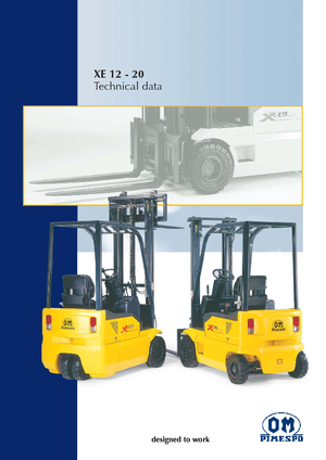 Chariots élevateurs frontaux  electriques OM XE 15/3 ac