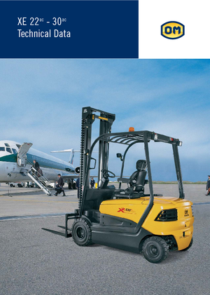 Chariots élevateurs frontaux  electriques OM XE 22 ac