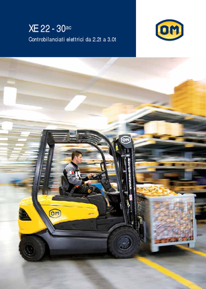 Chariots élevateurs frontaux  electriques OM XE 25 L ac