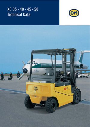 Chariots élevateurs frontaux  electriques OM XE 35