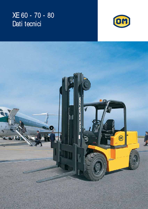 Chariots élevateurs frontaux  electriques OM XE 80