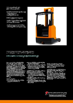 Chariots élévateurs pousseurs électriques Jungheinrich ETM 216