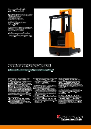 Chariots élévateurs pousseurs électriques Jungheinrich ETV 318