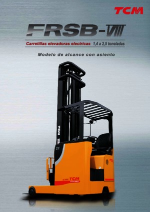 Chariots élévateurs pousseurs électriques TCM FRSB 16-8
