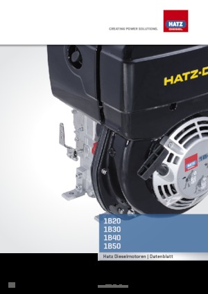 Moteurs Hatz 1B30