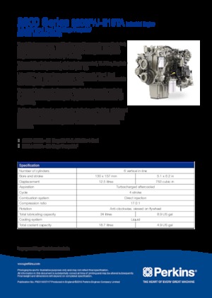 Moteurs Perkins 2206J-E13TA