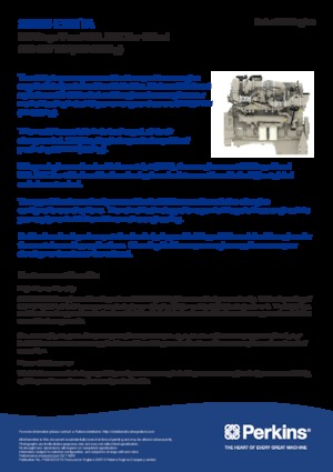 Moteurs Perkins 2806J-E18TTA