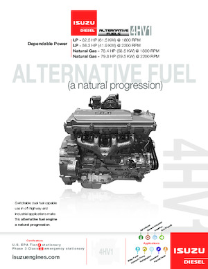Moteurs Isuzu 4HV1