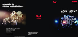 Moteurs Yanmar 4TN101FHT