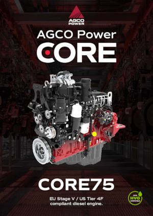 Moteurs AGCO Power CORE75