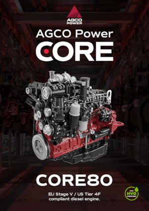 Moteurs AGCO Power CORE80