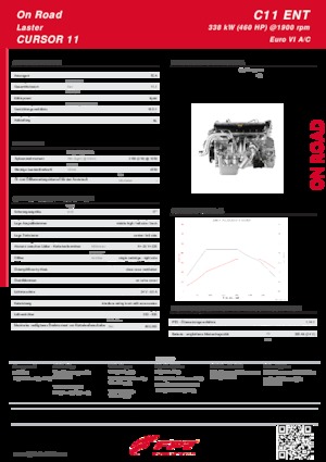 Moteurs FPT Industrial Cursor11 ENT (338 kW) 
