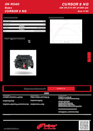Moteurs FPT Industrial Cursor9 NG (228 kW)