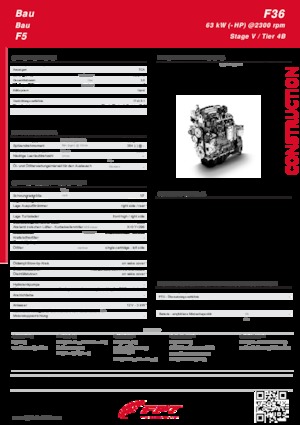 Moteurs FPT Industrial F36 