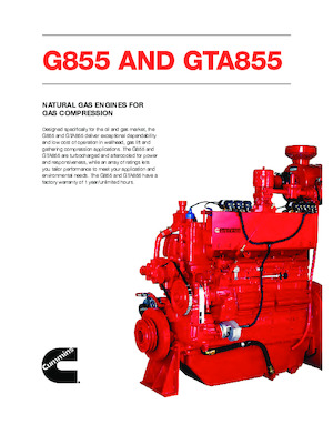 Moteurs Cummins GTA855