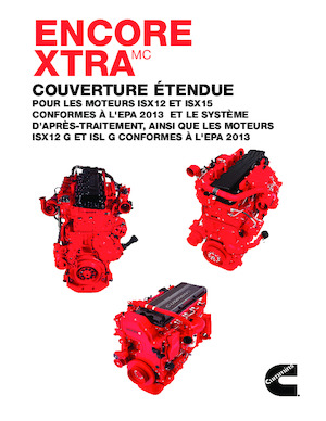 Moteurs Cummins ISX12 G 