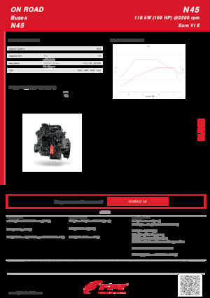 Moteurs FPT Industrial N45 (118 kW)