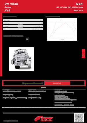 Moteurs FPT Industrial N45 (137 kW)