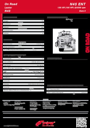 Moteurs FPT Industrial N45 ENT (138 kW)