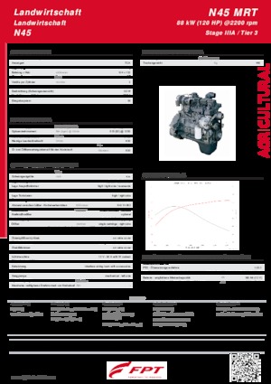 Moteurs FPT Industrial N45 MRT