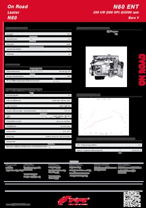 Moteurs FPT Industrial N60 ENT (205 kW)
