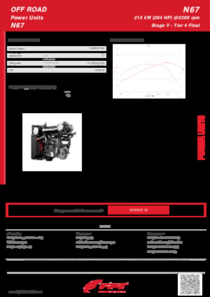 Moteurs FPT Industrial N67 (212 kW)