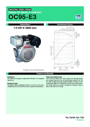 Moteurs Kubota OC95-E3