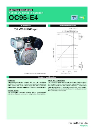 Moteurs Kubota OC95-E4