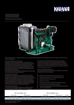 Moteurs Volvo Penta TAD1355GE