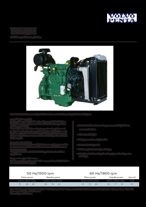 Moteurs Volvo Penta TAD530GE