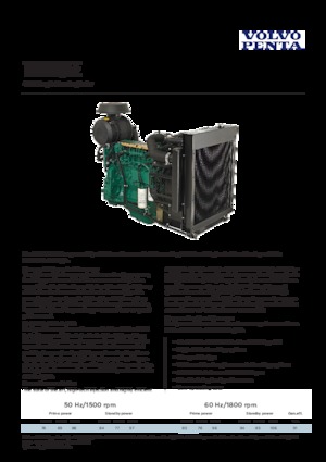 Moteurs Volvo Penta TAD550GE