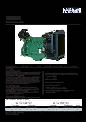 Moteurs Volvo Penta TAD731GE