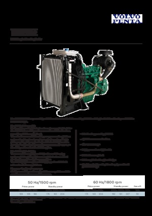 Moteurs Volvo Penta TAD732GE